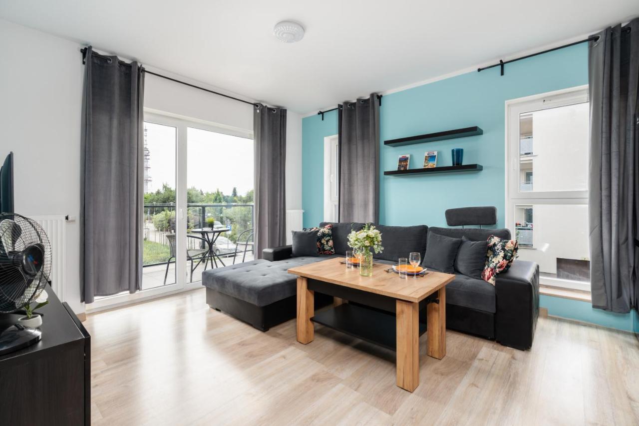 Modern Apartment With Balcony & Free Garage Poznan By Noclegi Renters Ngoại thất bức ảnh